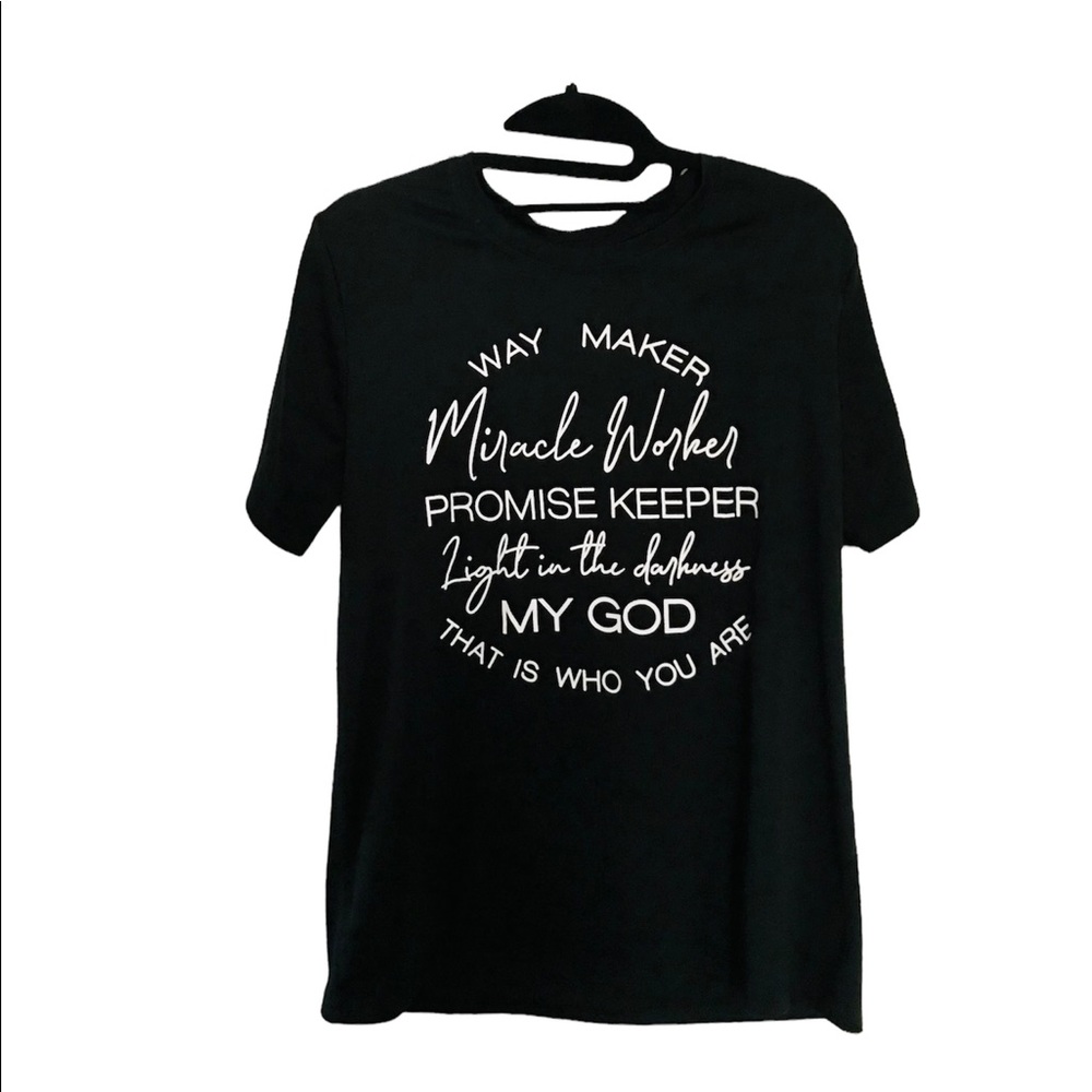 Way Maker T-shirt Size Medium